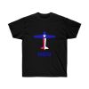 Texas Houston William P. Hobby Airport HOU Ultra Cotton Tee T-Shirt Airplane Texas Flag - Image 3