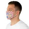 "Fuck 2020" Worst Year Ever Solid Light Print Fabric Face Mask Middle Finger Virus - Image 5